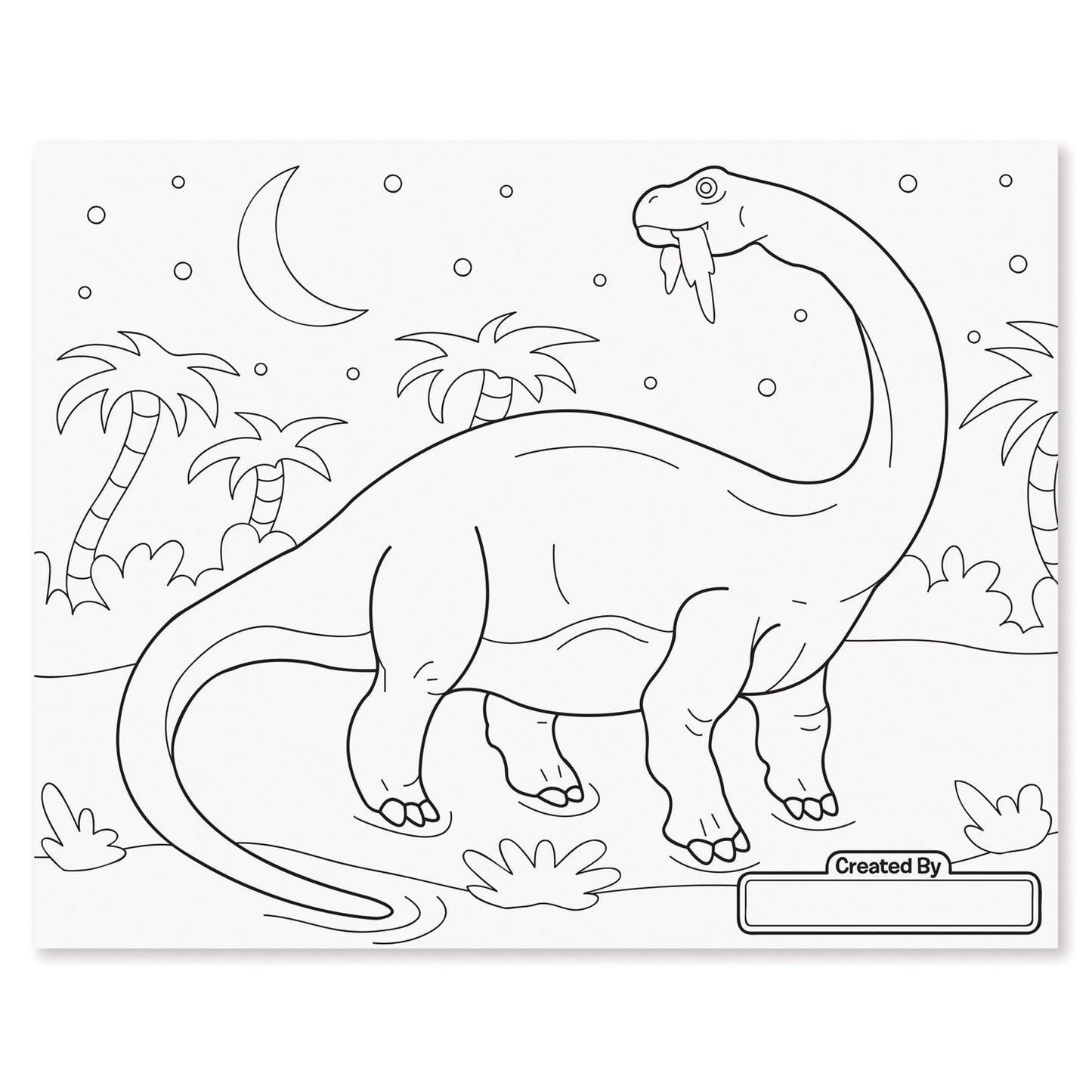 Jumbo Coloring Pad - Blue