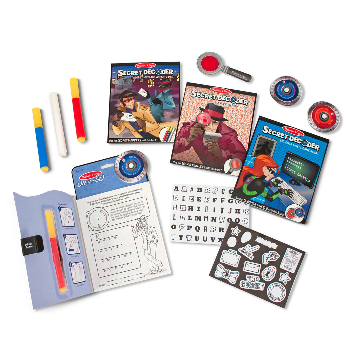 Secret Decoder Deluxe Activity Set