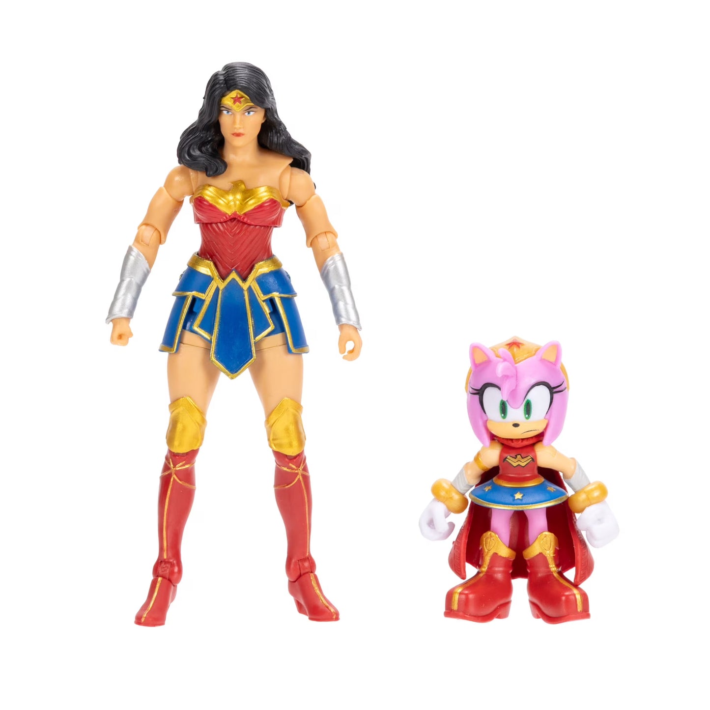 Sonic x DC Multipack Amy and Wonder Woman Wave 2