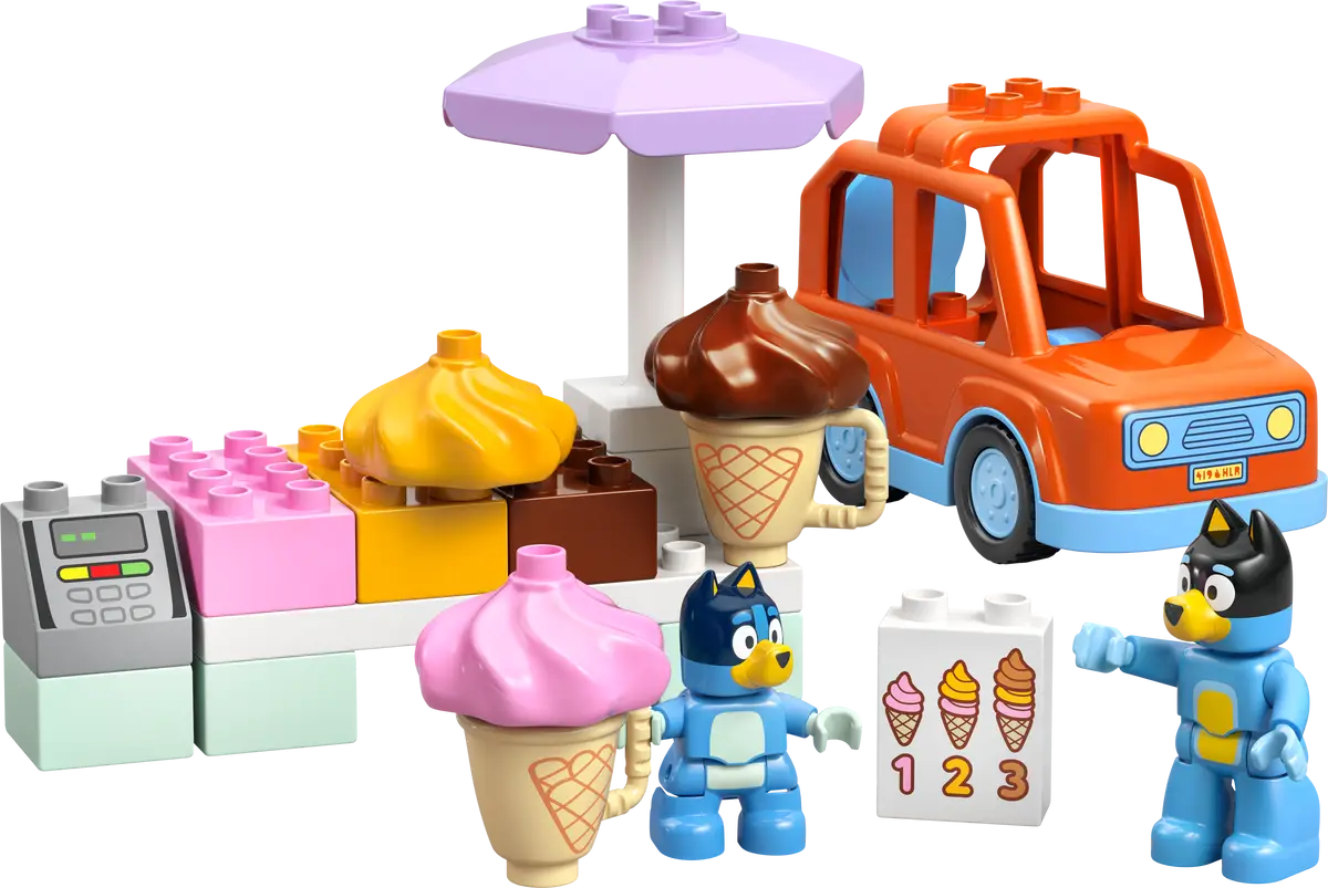 LEGO® DUPLO® Ice Cream Trip with Bluey (10458)