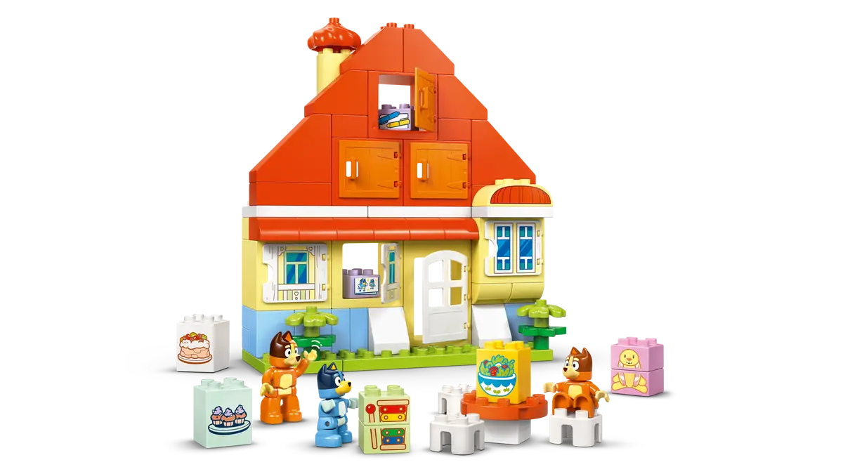 LEGO® DUPLO® Bluey's Family House with Memory Game (10459)