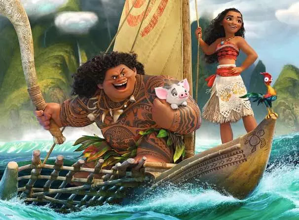 Moana and Maui (100 pc)