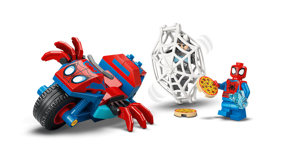 LEGO® Marvel Spidey on his Motorcycle vs. Rhino (11206)