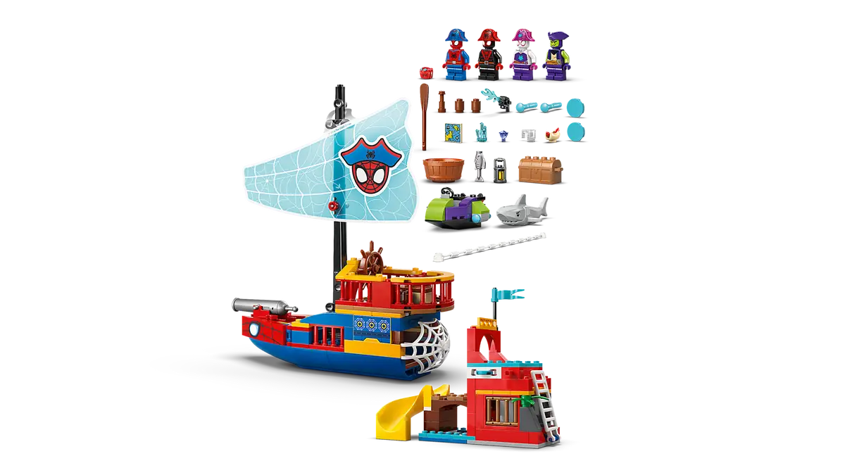 LEGO® Marvel Team Spidey Pirate Ship (11208)