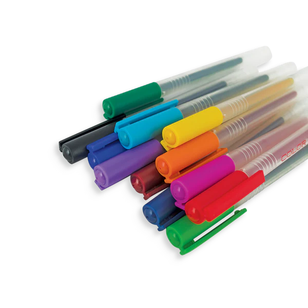 Color Luxe: Fine Tip Gel Pens (Set of 12)