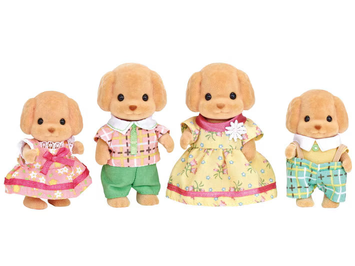 Toy Poodle Family - Calico Critters