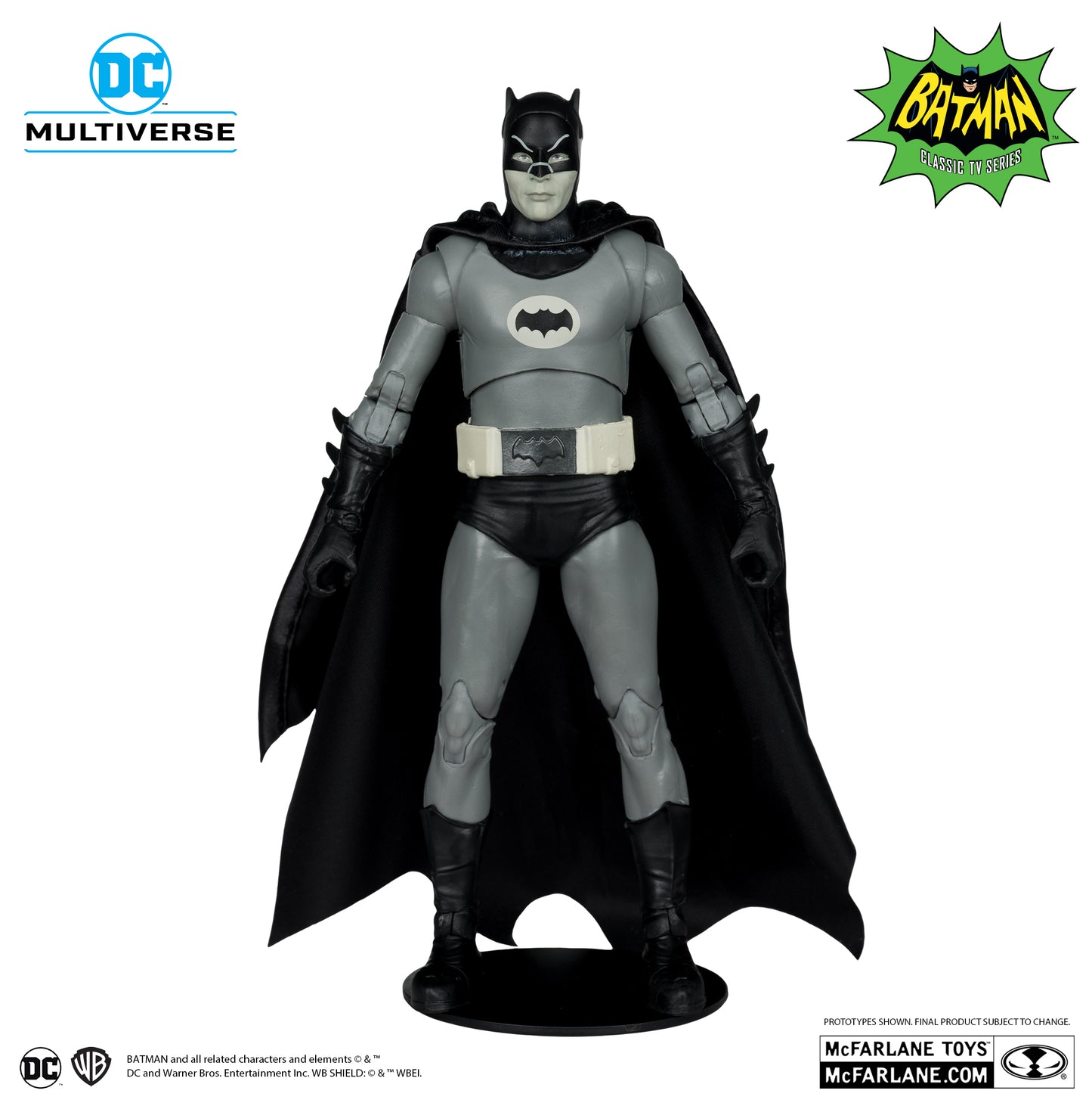 DC Multiverse Batman: Classic TV Series Batman Mcfarlane Platinum Edition