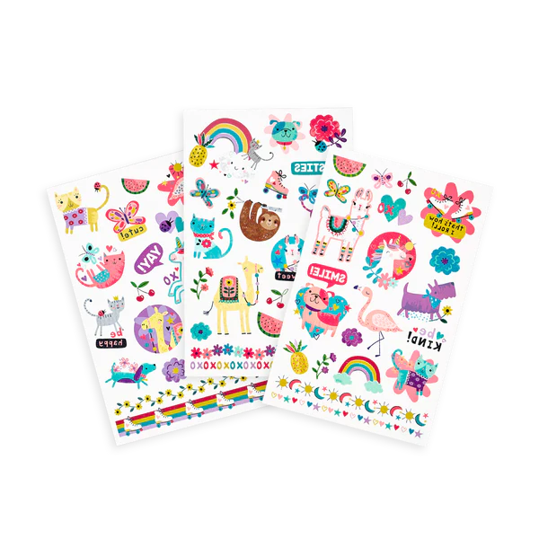 Tattoo Palooza Temporary Glitter Tattoo: Funtastic Friends