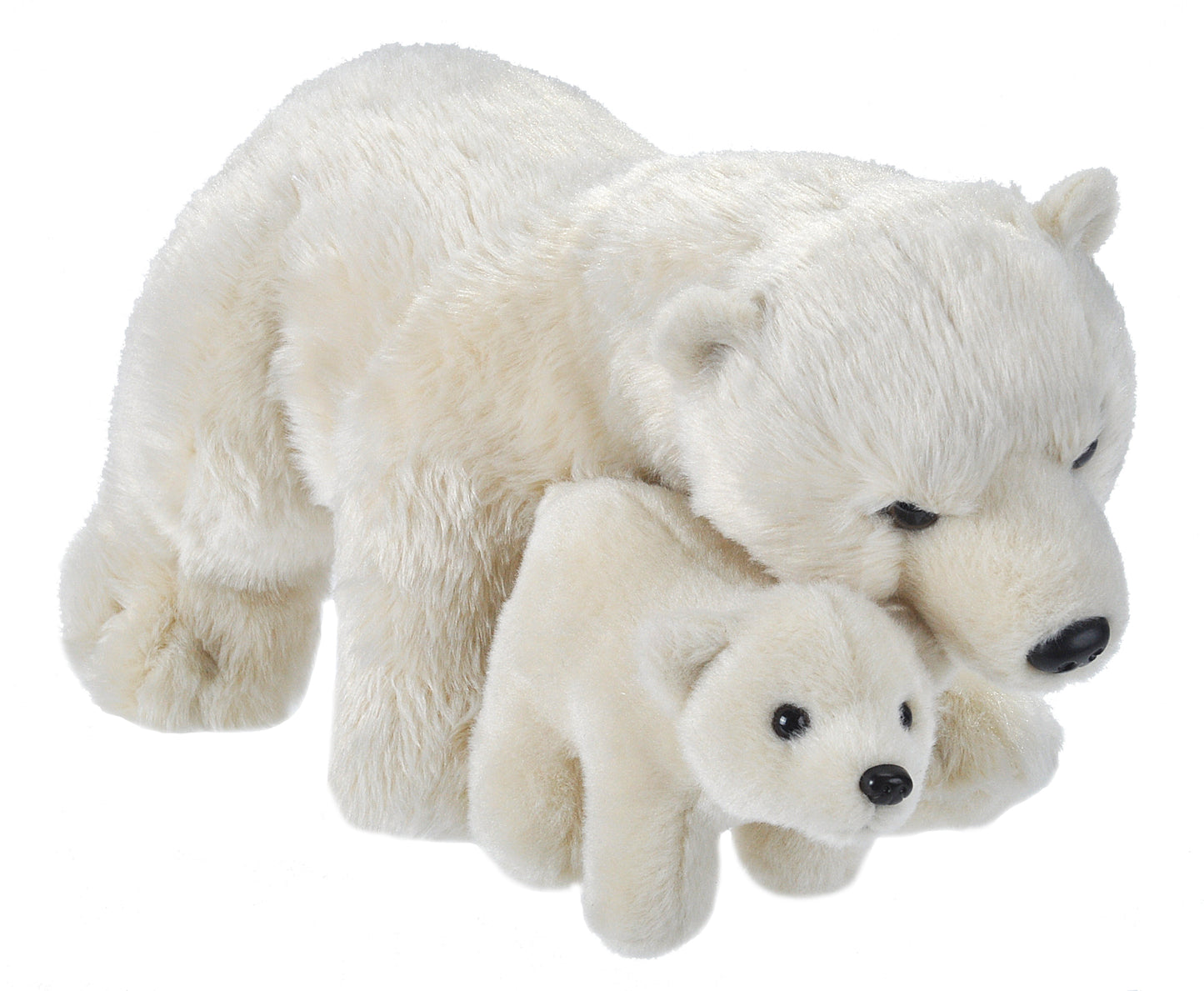 Mom & Baby Polar Bear - 12"