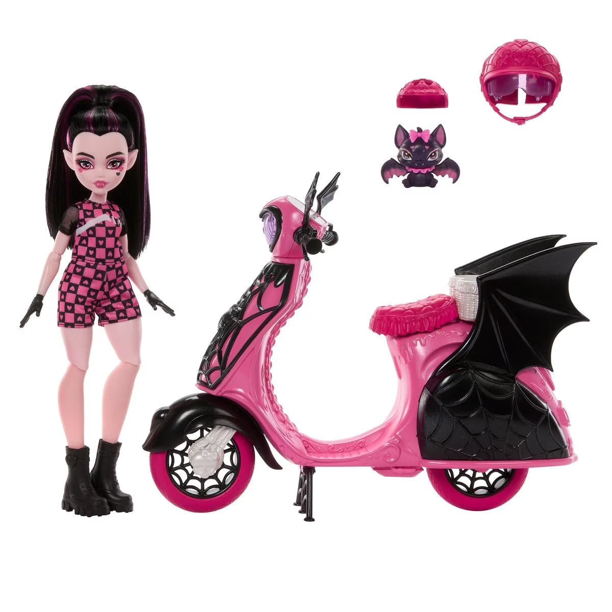 Monster High Draculaura and Scooter