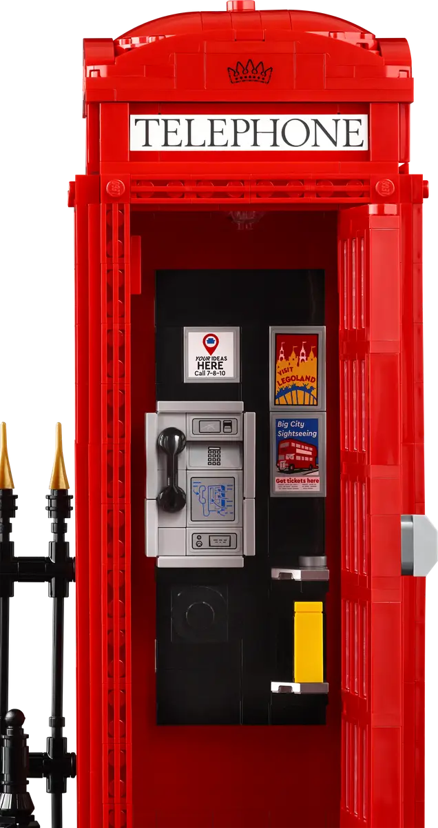 LEGO® Ideas Red London Telephone Box (21347)