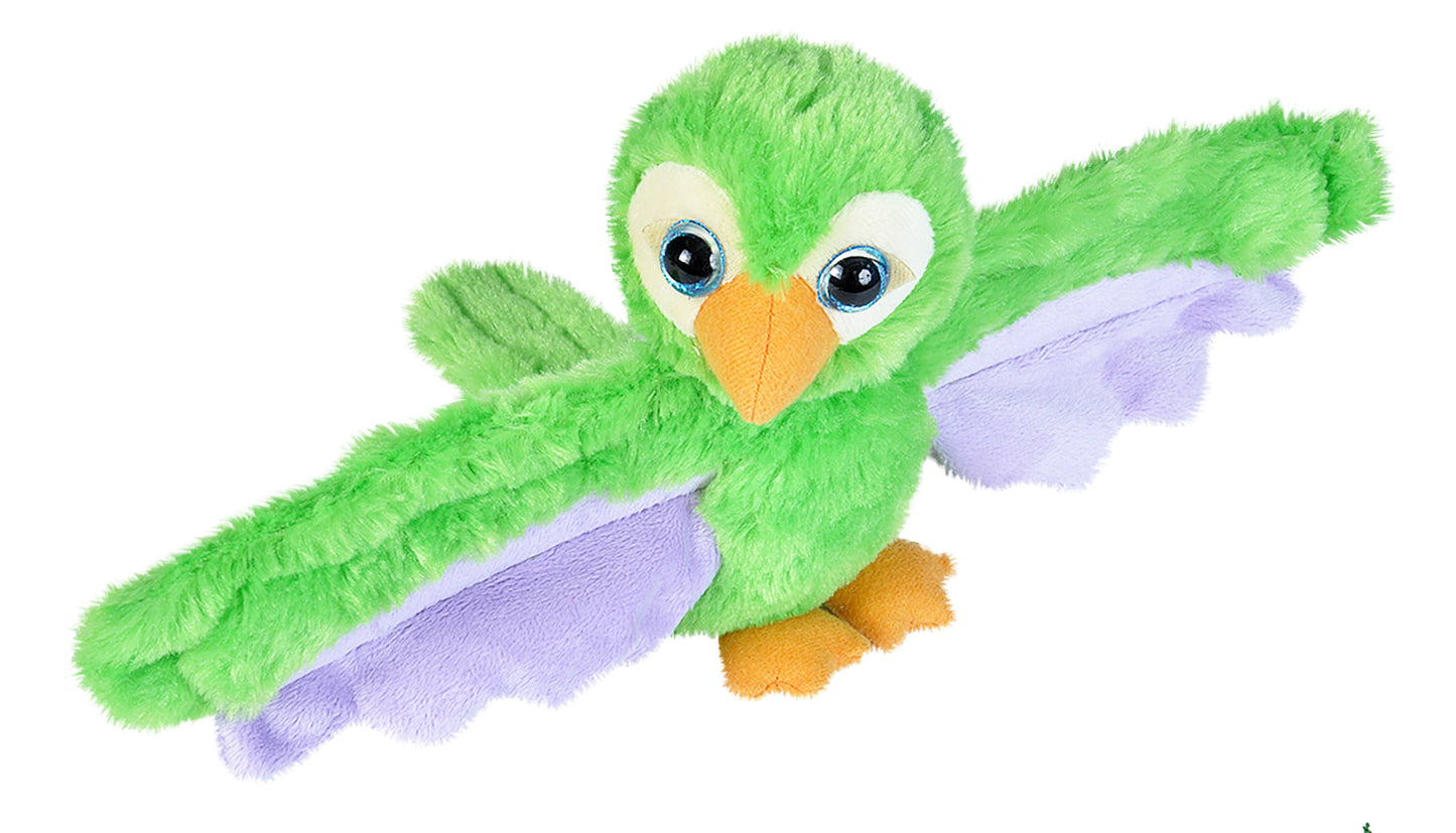 Huggers Green Parrot - 8"