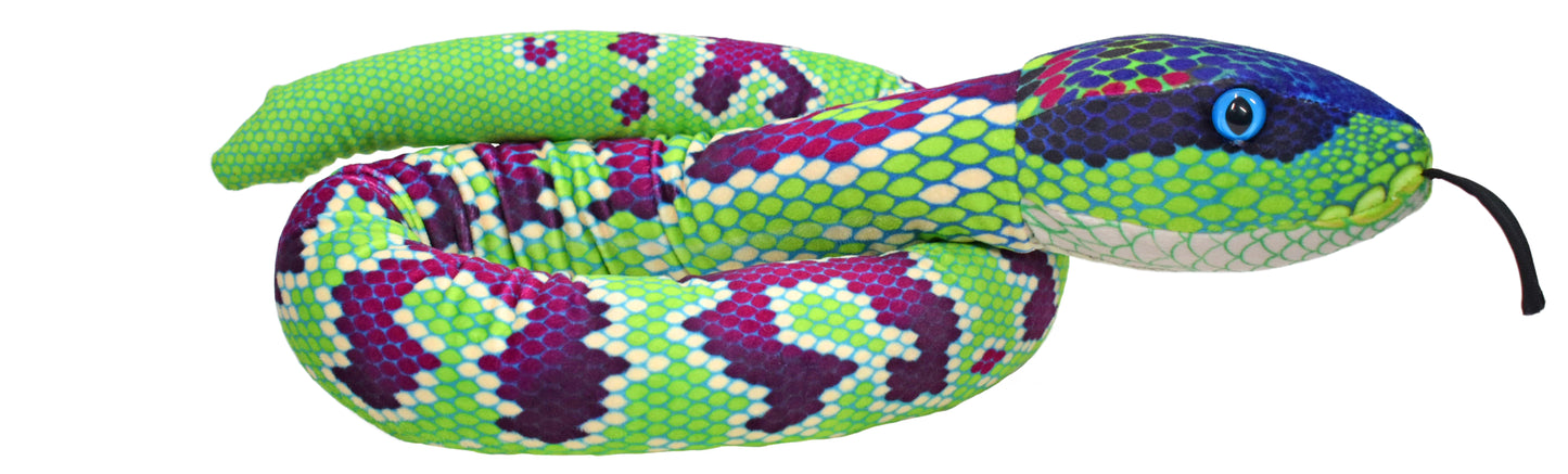 Snake 54 Green Purple - 54"