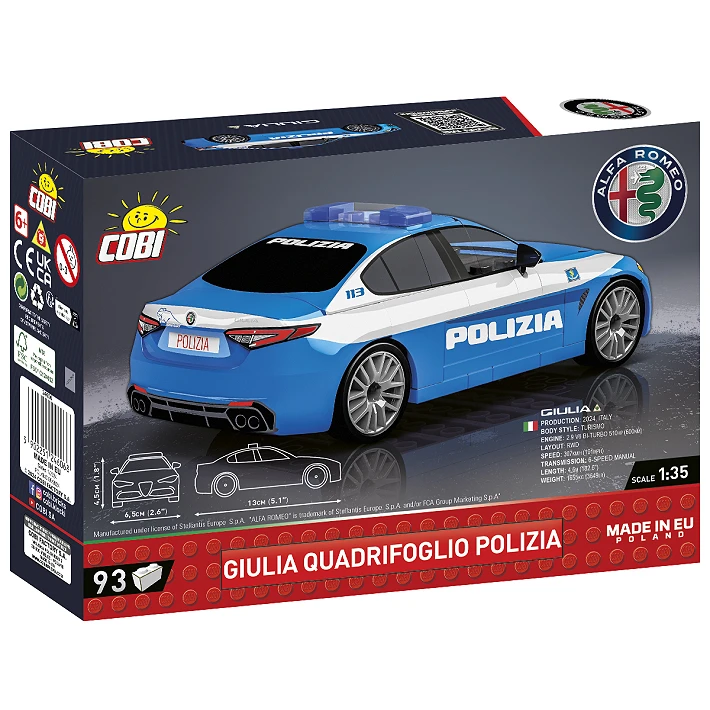Alfa Romeo Giulia Quadrifoglio Polizia