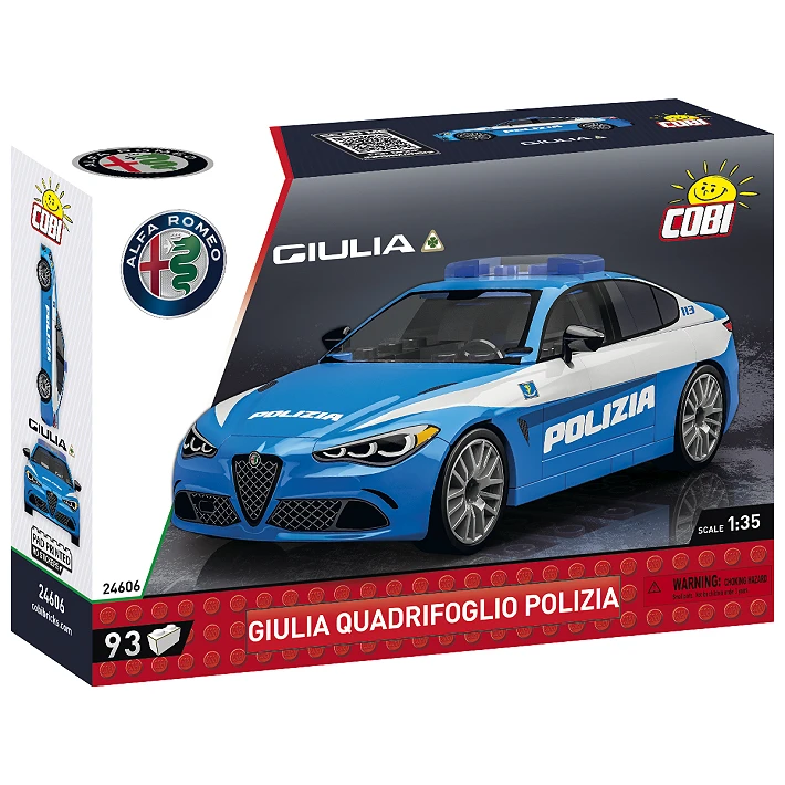 Alfa Romeo Giulia Quadrifoglio Polizia – Sir Troy's Toy Kingdom