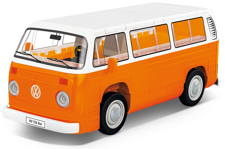VW T2B Bus (Orange)
