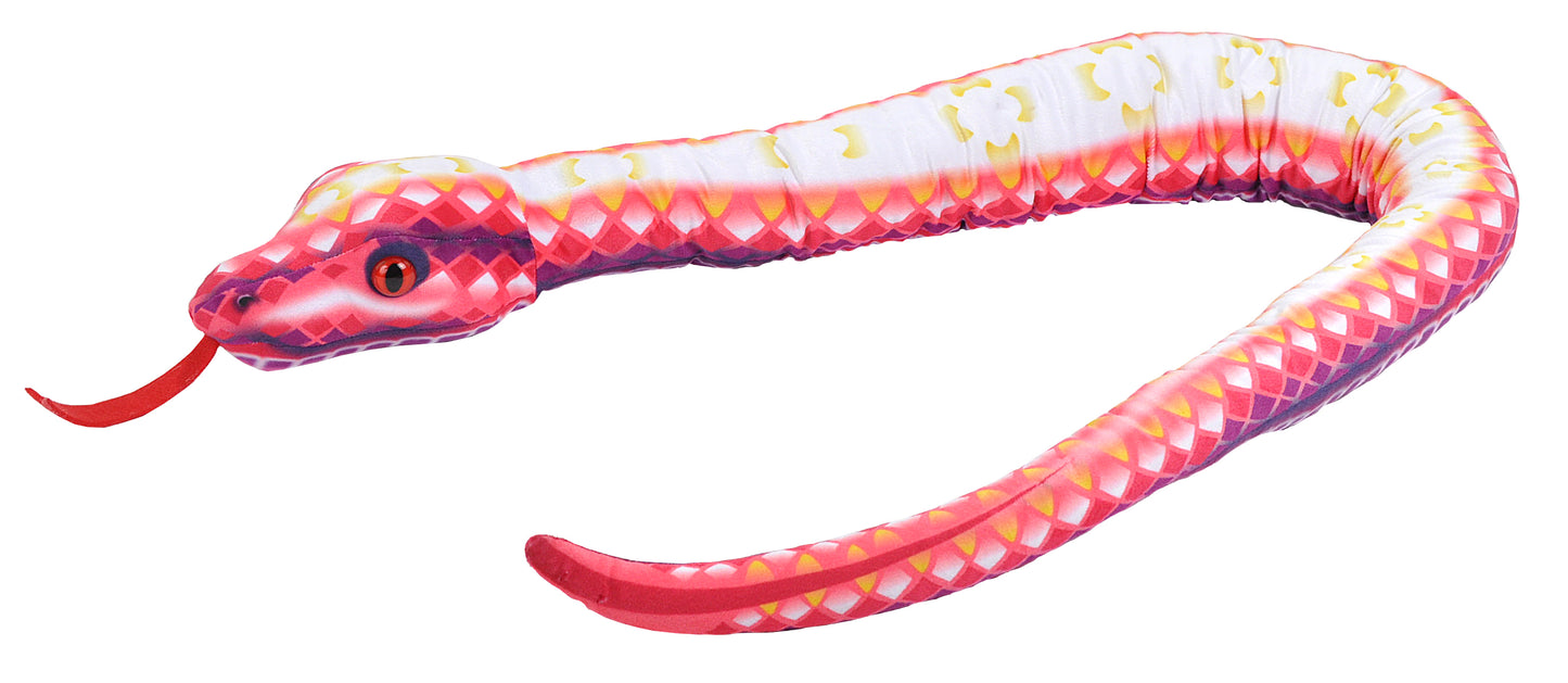 Snake Vibe Brights Purple 54"