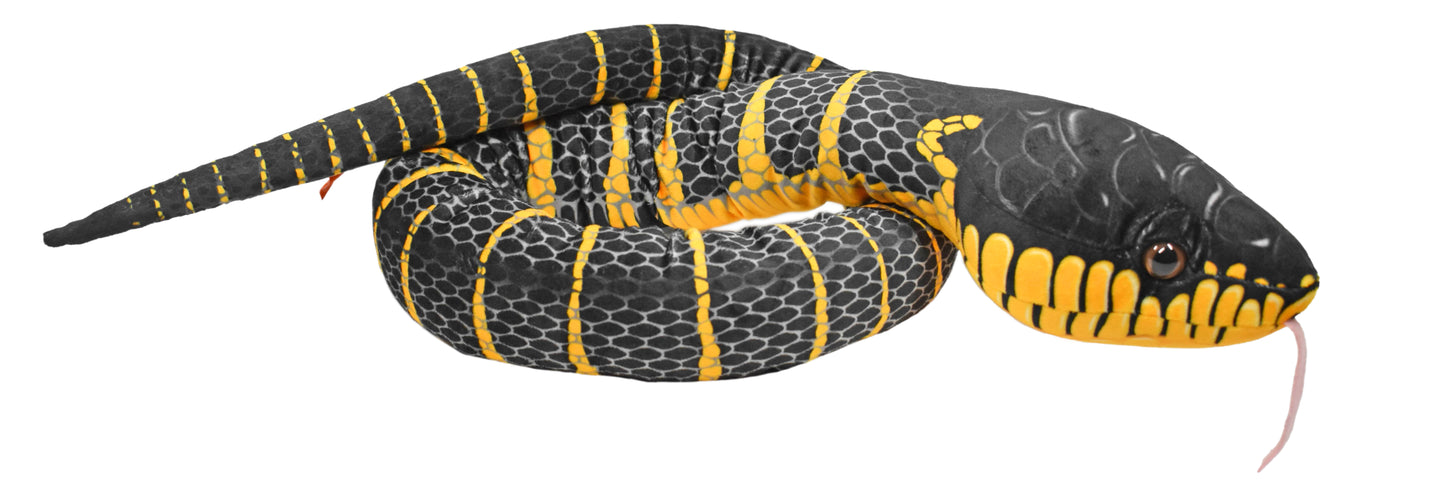 Snake Black Fanged Mangrove 54"