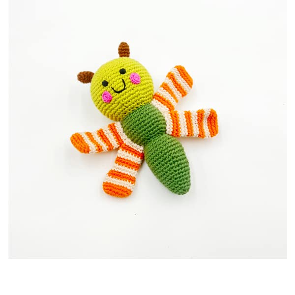 Winged Dragonfly Rattle - Garden-Themed Toy