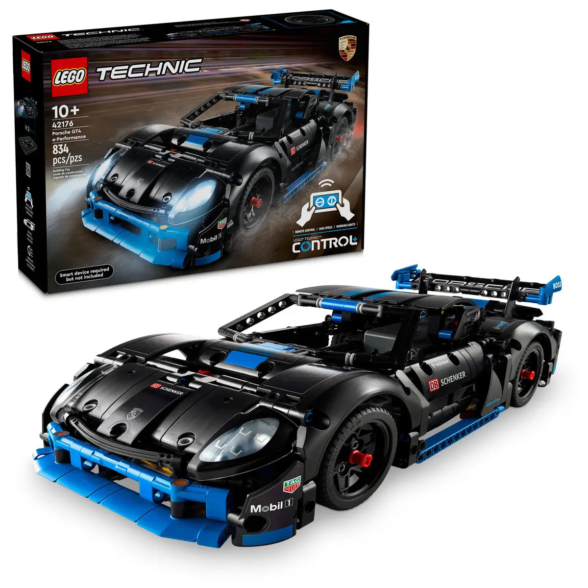CALMASTORE 38KT セットスカルイグレット LEGO® Technic™ Porsche GT4 e-Performance Race Car (42176) – Sir