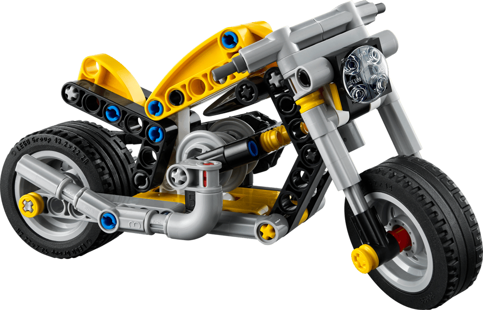 LEGO® Technic™ Yellow Motorcycle (42225)