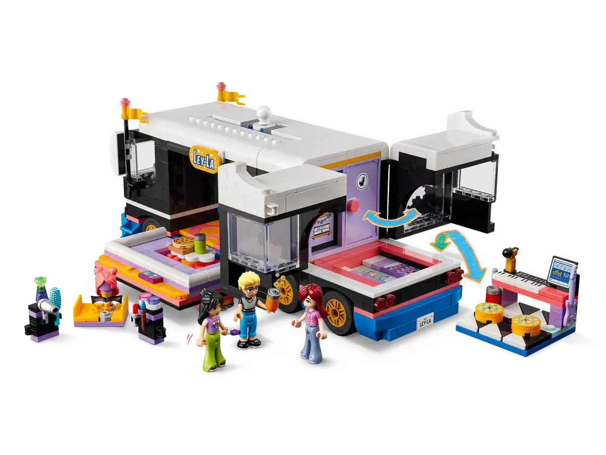 LEGO® Friends Pop Star Music Tour Bus (42619)