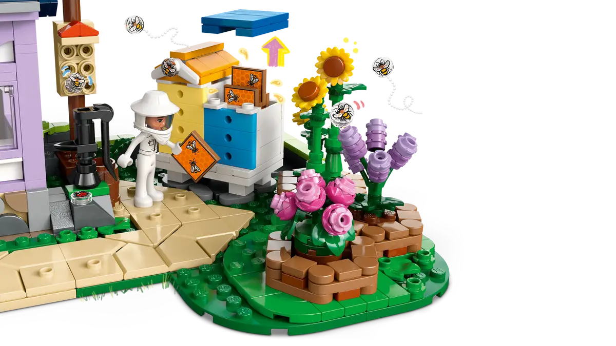 LEGO® Friends Beekeepers' House and Flower Garden (42669)