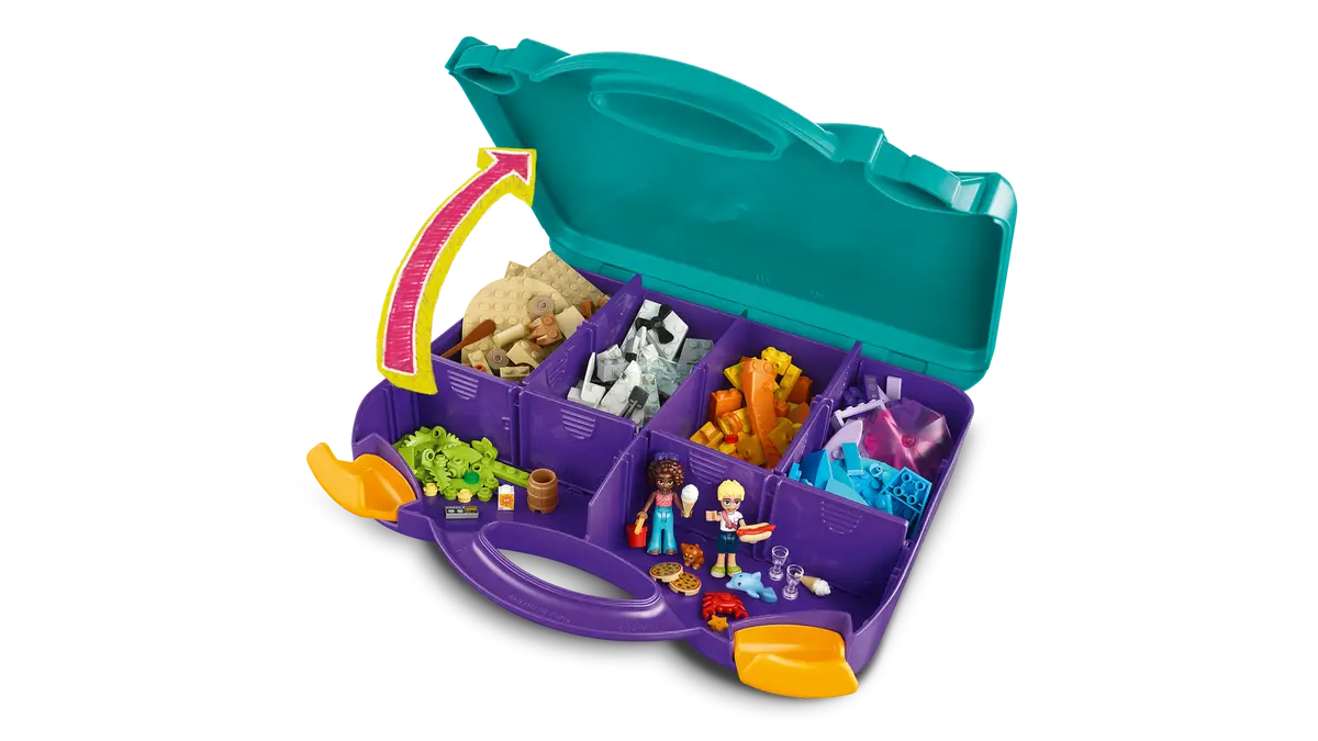 LEGO® Friends Creative Beach and Travel Suitcase (42672)