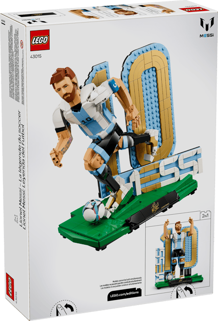 LEGO® Editions Lionel Messi - Soccer Legend (43015)