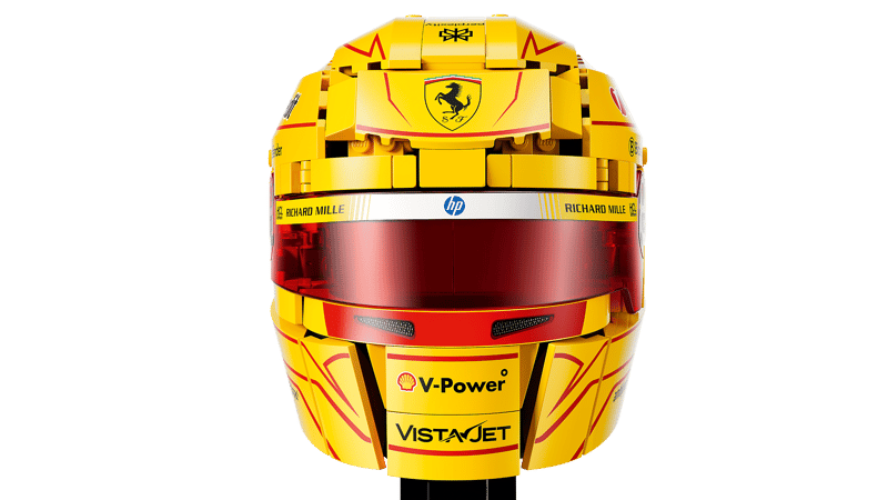 LEGO® Editions Scuderia Ferrari HP Lewis Hamilton Helmet (43022)