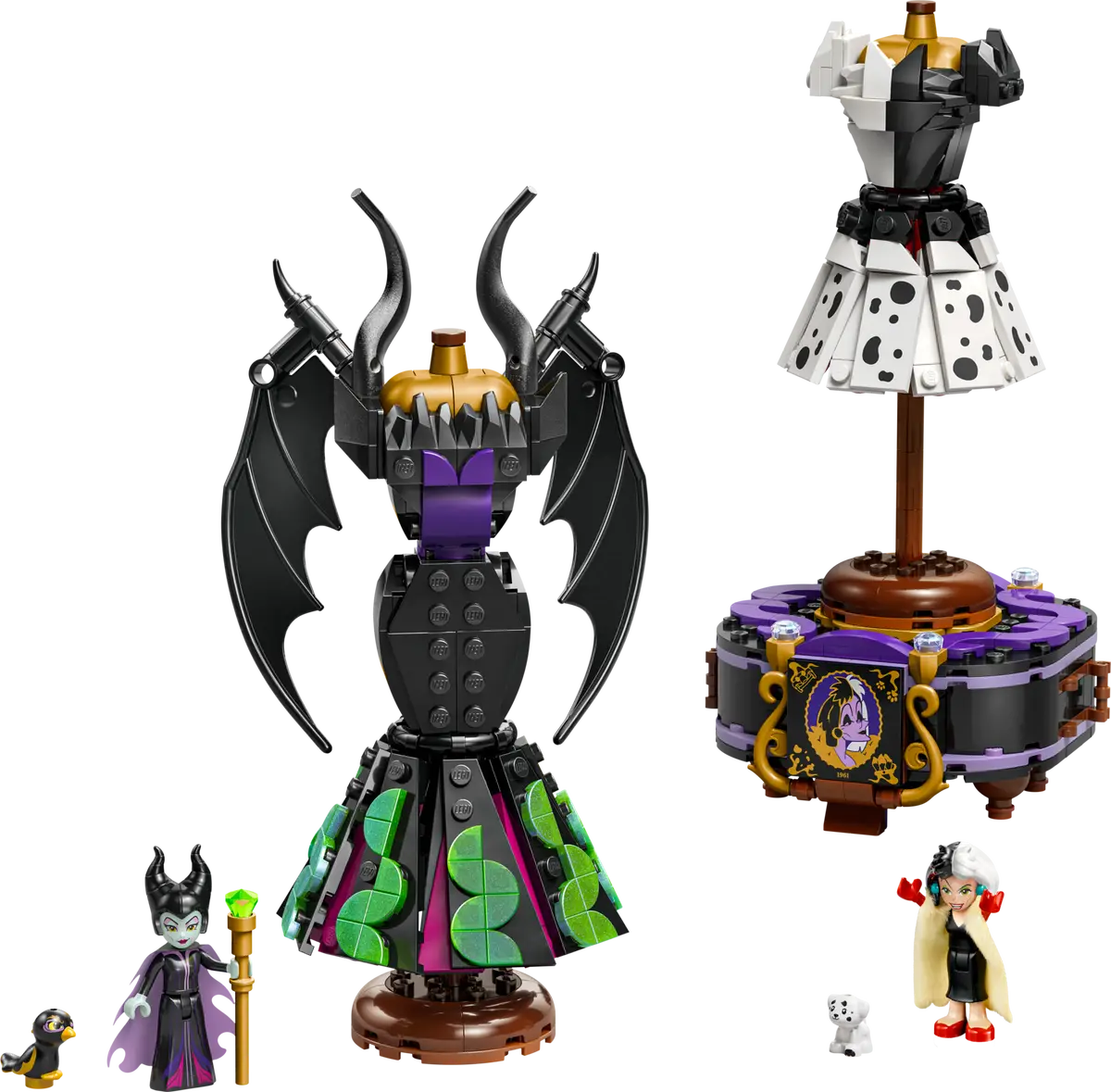 LEGO® Disney Maleficent's and Cruella de Vil's Dresses (43262)