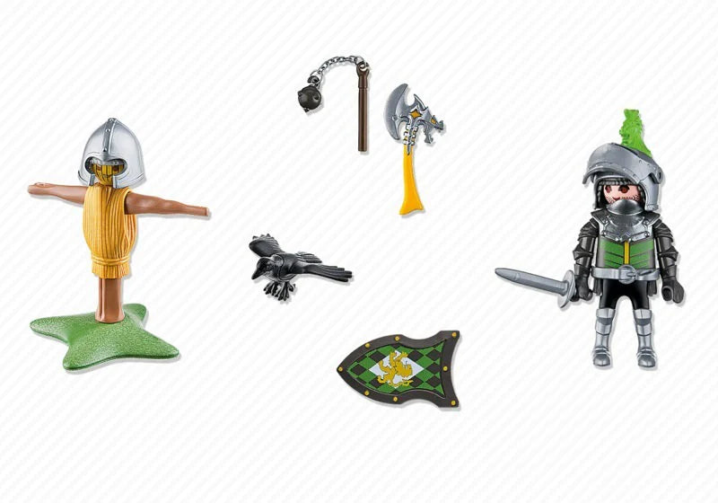 Lion Knight with Training Dummy (PM-4768)