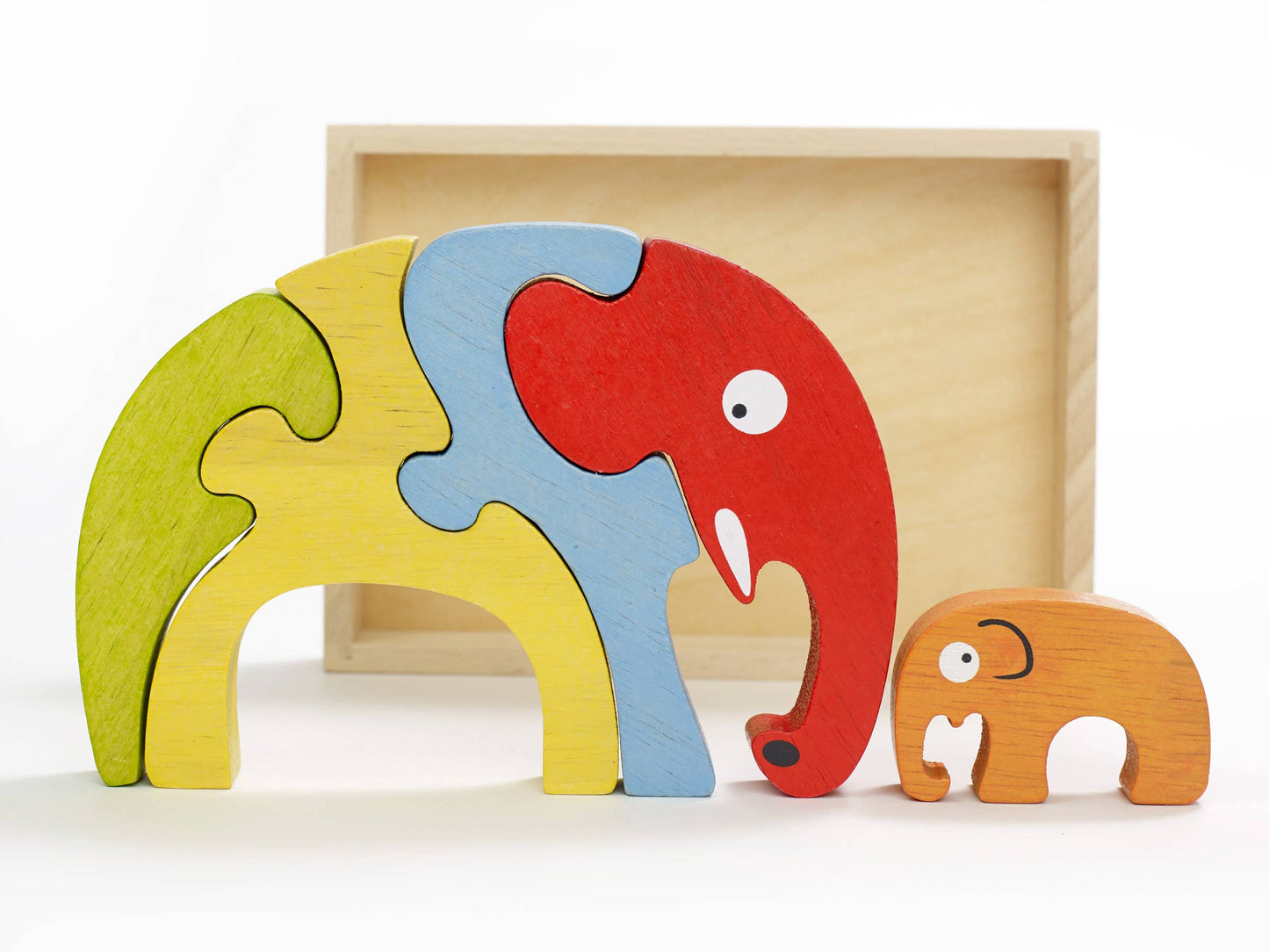 Elephant Family Puzzle