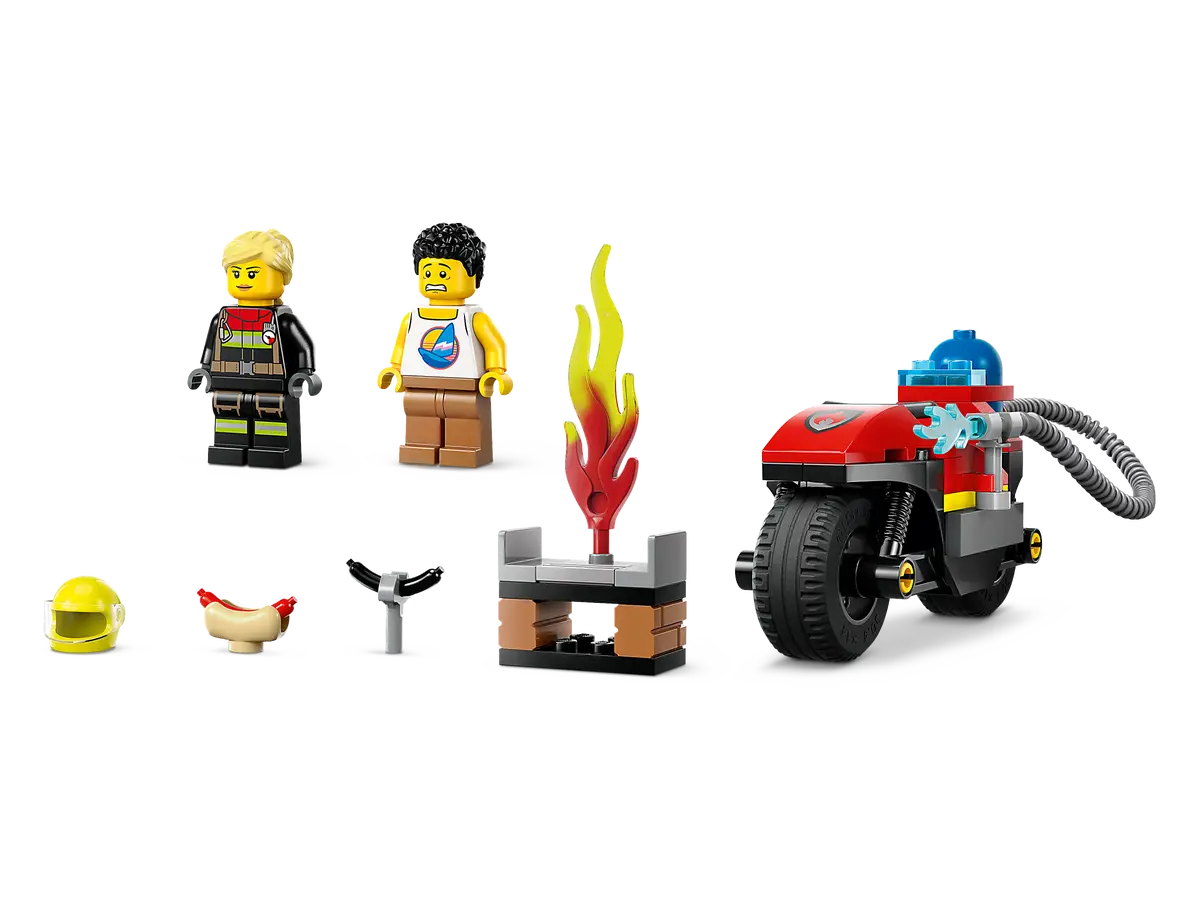 LEGO® City Fire Rescue Motorcycle (60410)