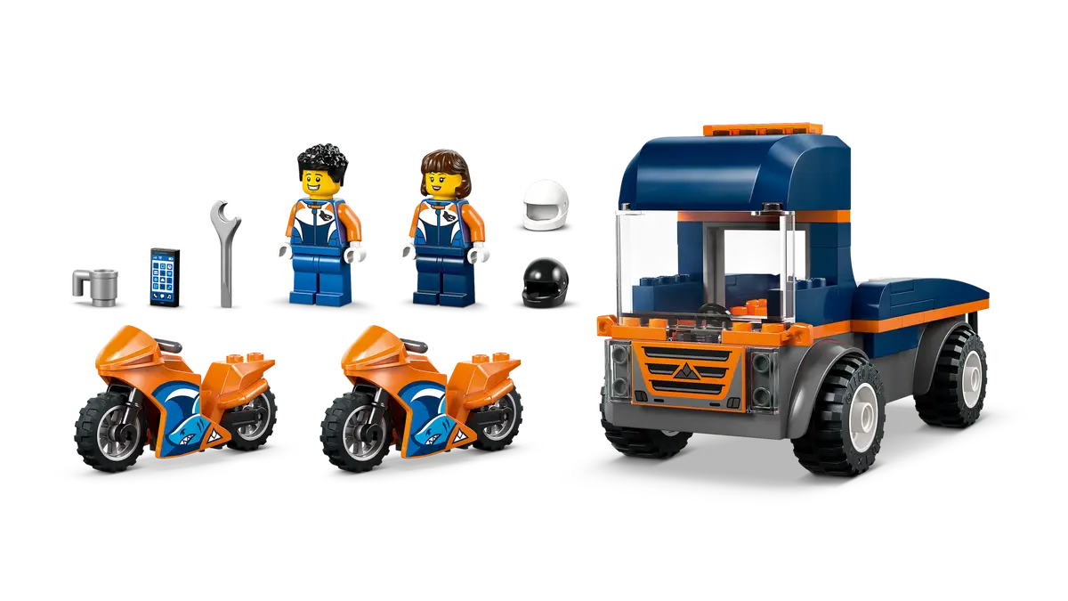 LEGO® City Motorcycle Transporter (60491)