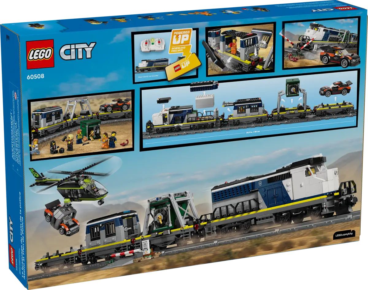 LEGO® City Police Train Heist (60508)