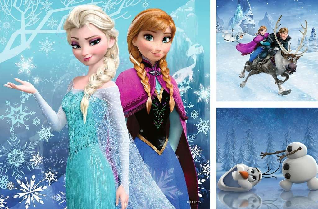 Disney Frozen: Winter Adventures (3 x 49 pc)