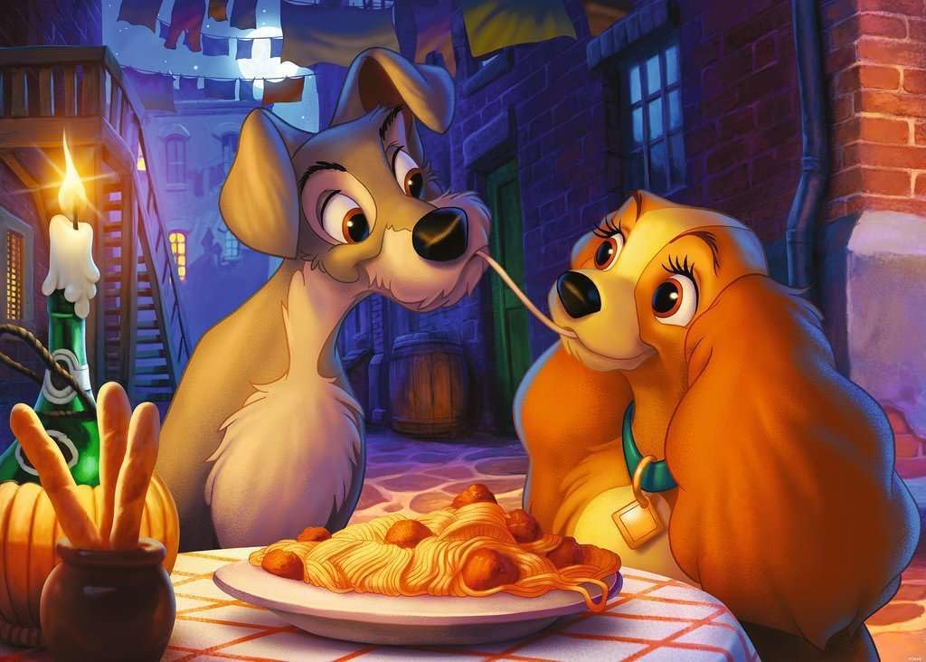 Lady and the Tramp 1000pc