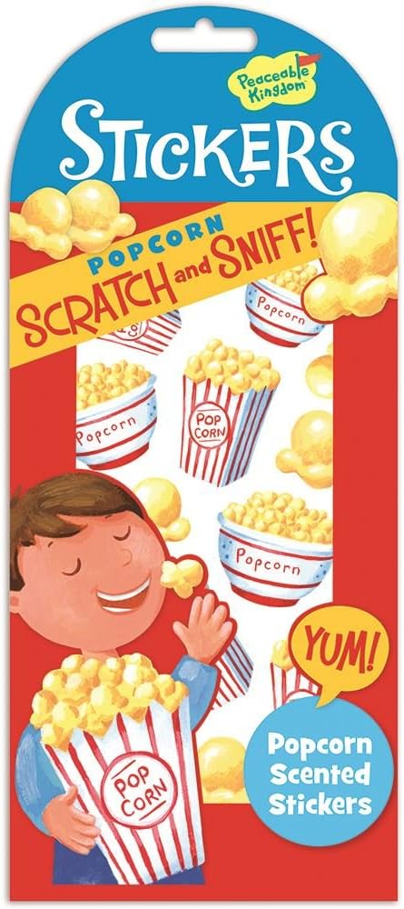 Scratch & Sniff: Popcorn Stickers