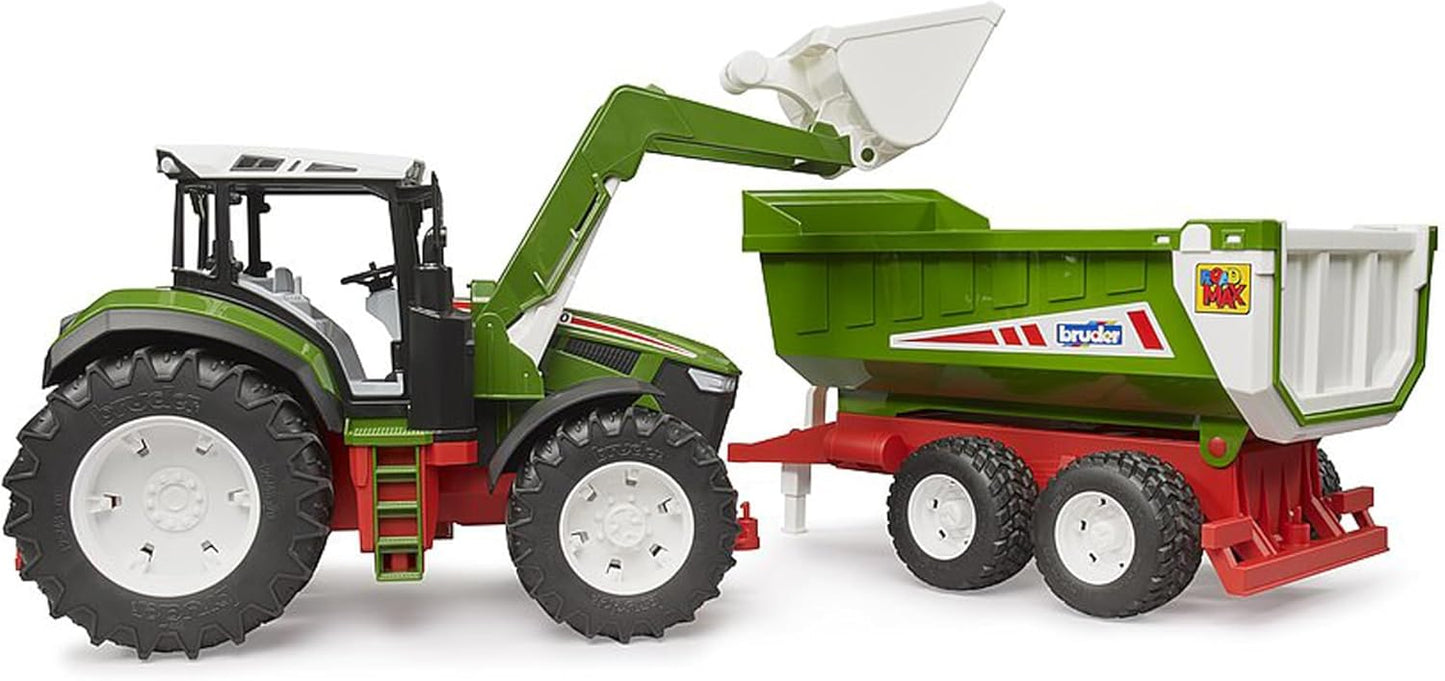 Bruder 03452 Roadmax Tractor with Front Loader and Tipping Trailer 30.10.10