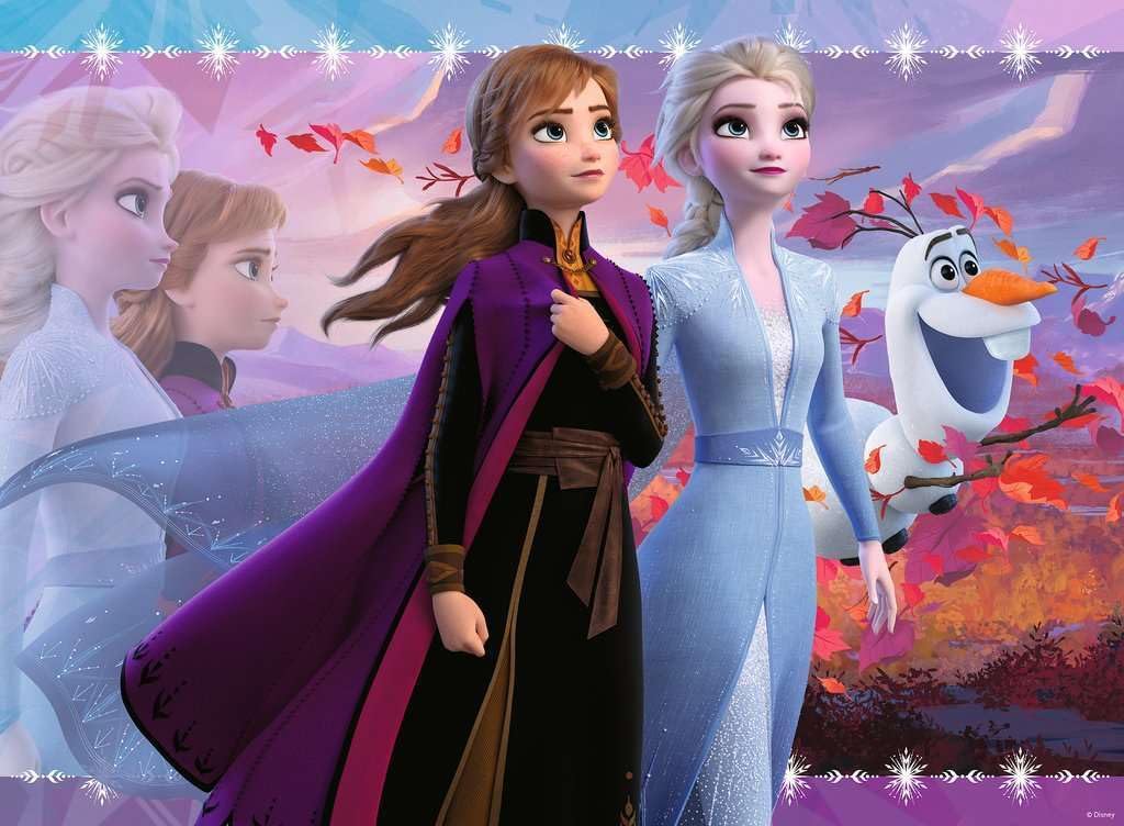 Frozen: Strong Sisters 100pc Glitter