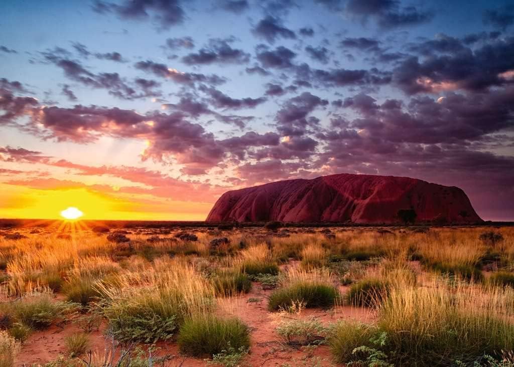 Ayers Rock, Australia 1000pc Puzzle