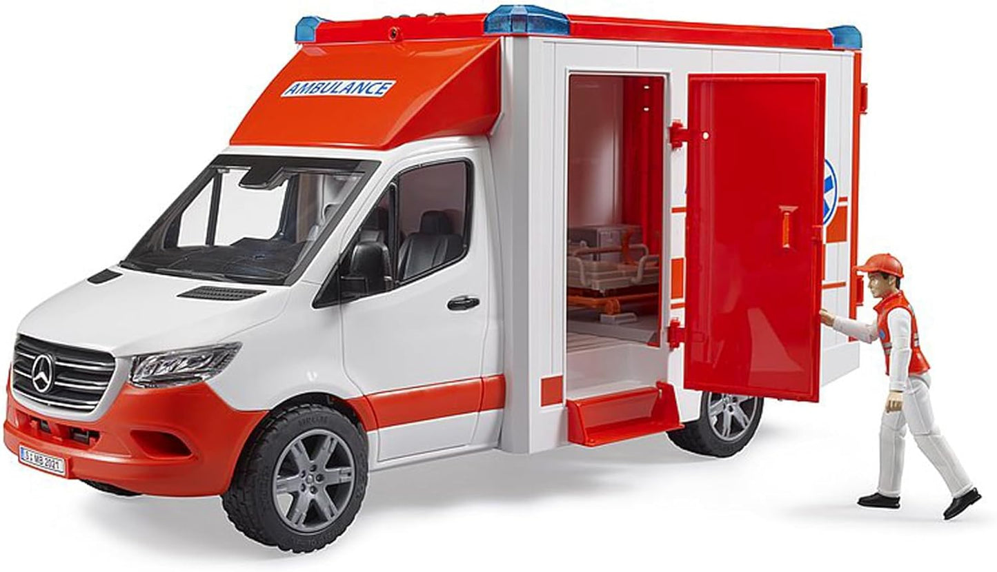 Bruder 02676 MB Sprinter Ambulance w/ Driver 20.12.8