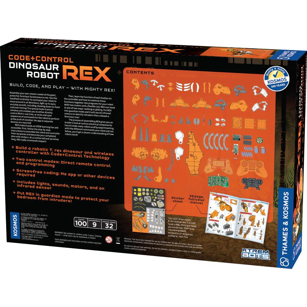 Code+Control Dinosaur Robot Rex