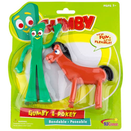 Bendems Flexfigs Gumby & Pokey
