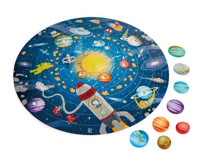 Solar System Puzzle (93 Pieces)