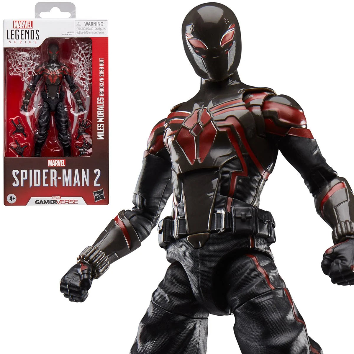 Marvel Legends Spider-Man Gamerverse Miles Morales Brooklyn 2099 Suit 6-Inch Action Figure
