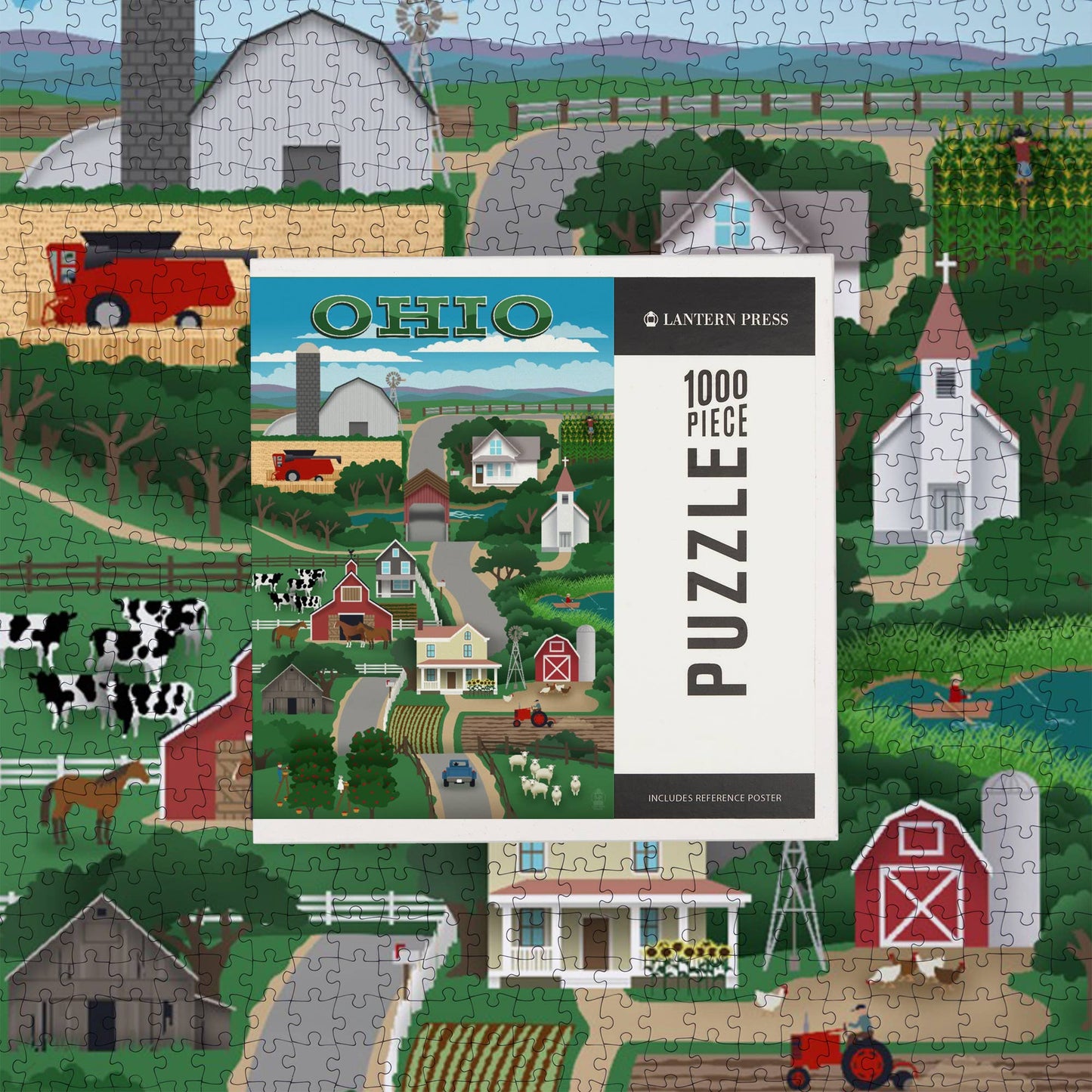 Ohio Retro Countryside 1000 Piece