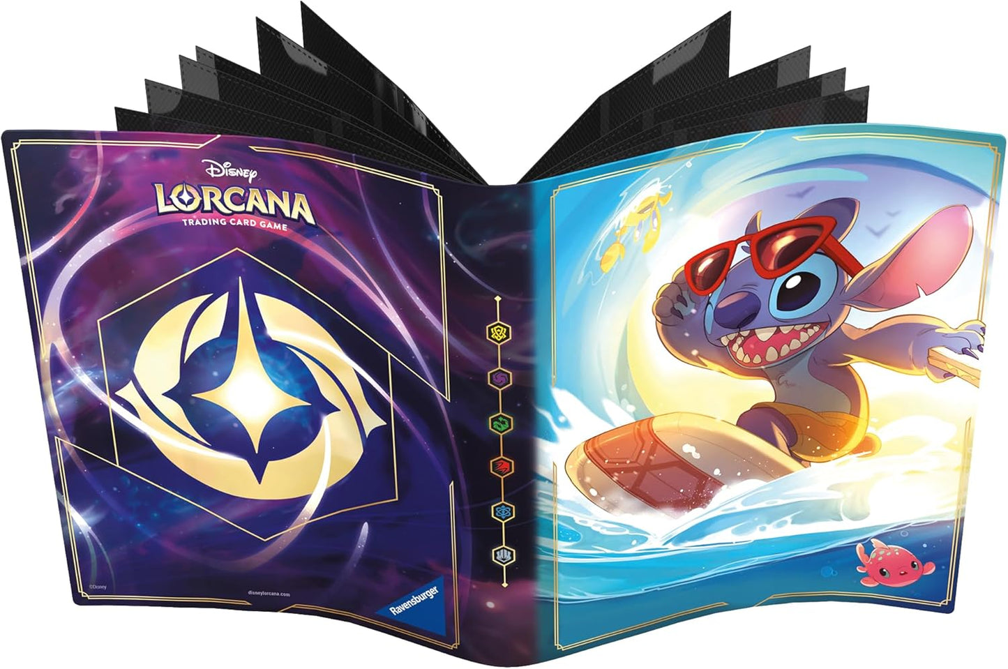 Ravensburger Disney Lorcana TCG: 10-page Portfolio - Stitch