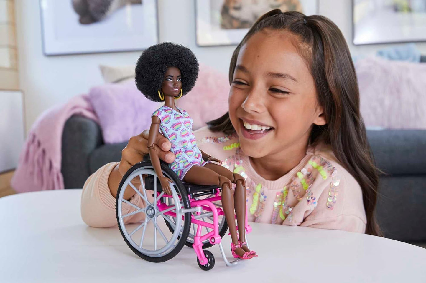 Barbie Fashionista Wheelchair with Black Doll 194